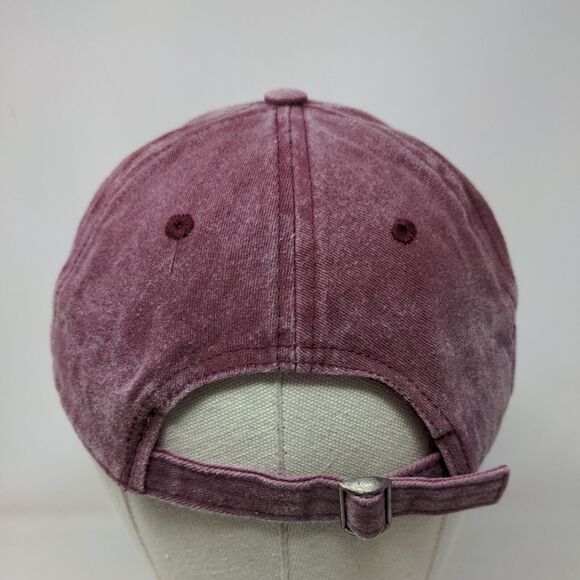 Babe Lashes Slideback Hat Red OS Adjustable Embroidered So American Heritage - Picture 5 of 7